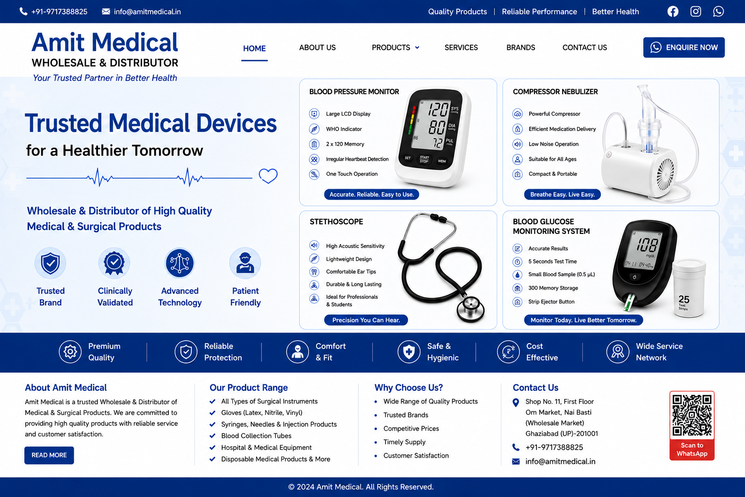Amit Medical devices and surgical products